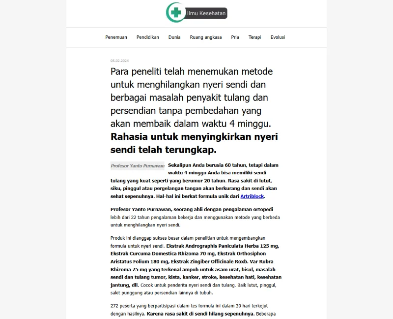 Gambar produk Artriblock