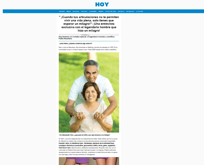 Imagen de HondroFrost en acción