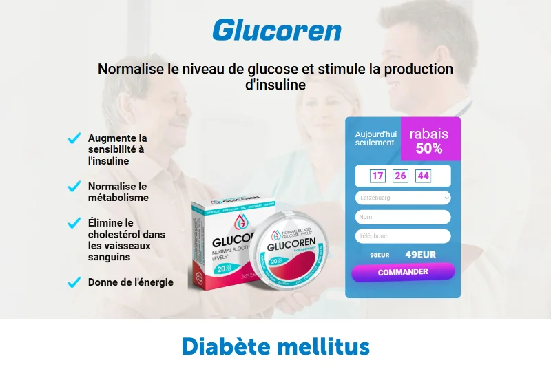 Glucoren product overview in Luxembourg