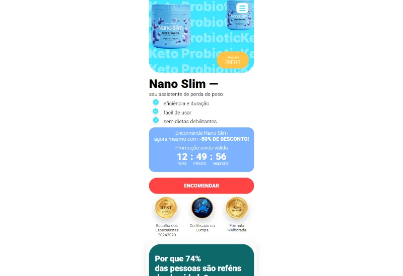 Imagem do produto Nano Slim