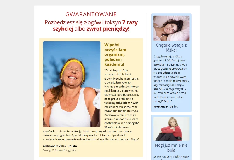 Obraz produktu Retoxin – opakowanie suplementu detoksykacyjnego