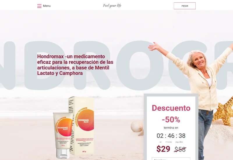 Imagen de Hondromax para articulaciones