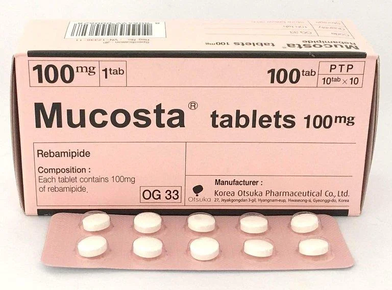 Tutto quello che c'è da sapere sulla medicina dello stomaco Mucosta (Rebamipide)